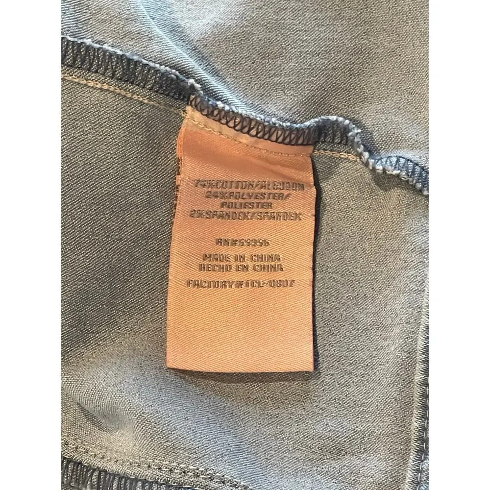 Squeeze Girls Faded Jean Jacket Size 6